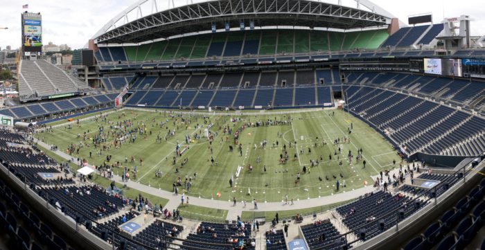 Panoramic-view-of-Seahawks-century-link-field-before-football-game