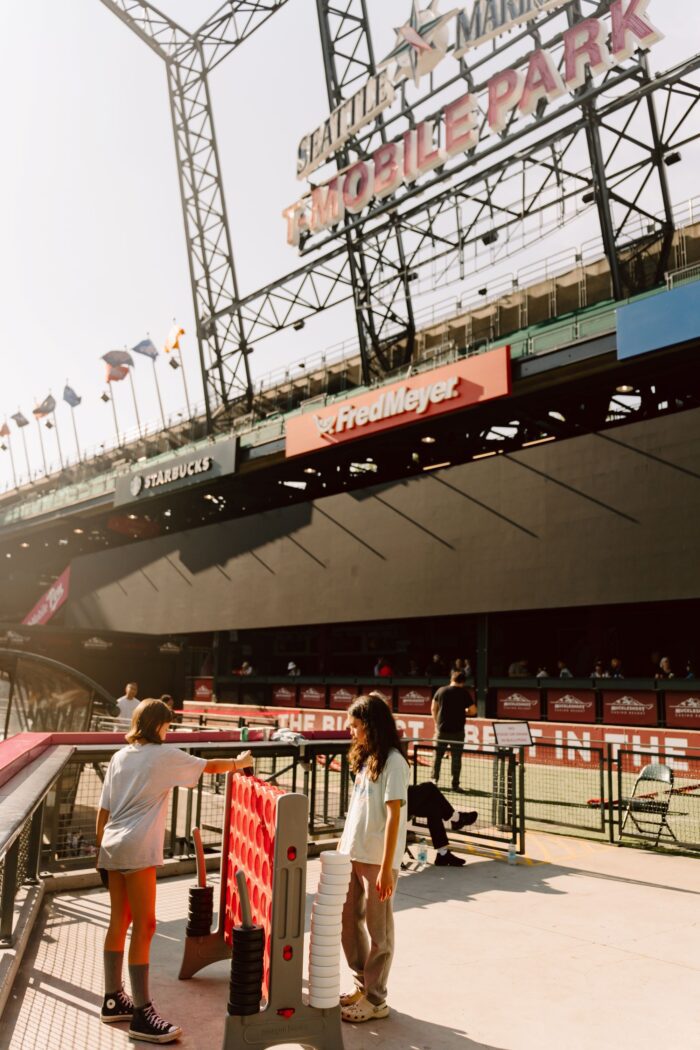 Seattle Company Picnic T-Mobile Park Lawn Games Family Friendly