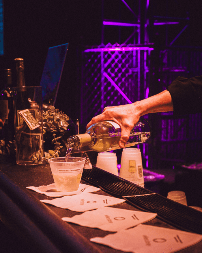 Mopop Museum Venue Seattle Catering Bar Bartending Wine Pour